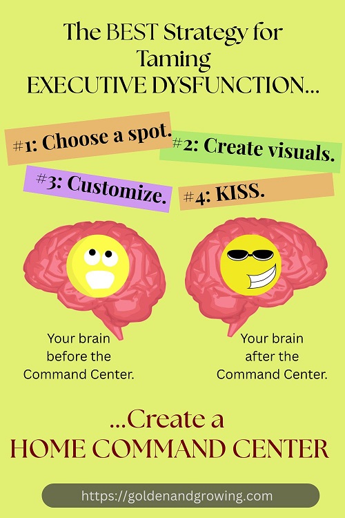 Best strategy to help with executive dysfunction, whatever its cause.