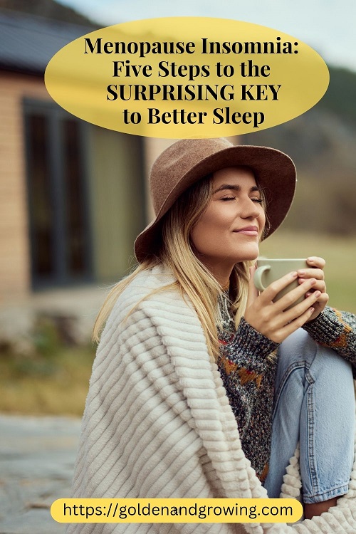 The NUMBER ONE key to solving menopause insomnia is the right morning routine.