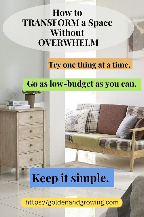 Room makeover tips for neurodivergent women.