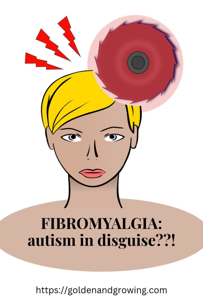Illustration of woman with a buzz saw going over her head to illustrate a migraine headache.